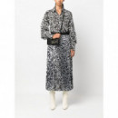 Camisa Mujer KARL LAGERFELD Animal Print Silk Shirt