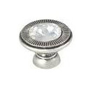 Pomo 30 Mm Swarovski Plata Mate