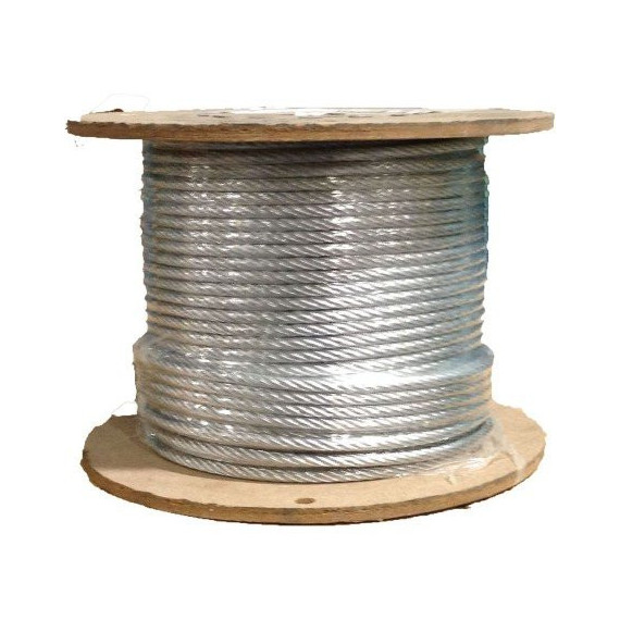 Cable Acero 19X7 12MM Antigiratorio Grua