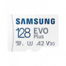 SAMSUNG Tarjeta Micro Sd Sdxc con Adaptador 128GB Evo Plus 130MB/S