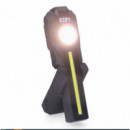 Linterna Frontal Led Cob Redonda 200LM + Cob Frontal 200LM + Spot Superior 50LM EDM