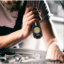 Linterna Frontal Led Cob Redonda 200LM + Cob Frontal 200LM + Spot Superior 50LM EDM