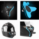ULTRAPIX Soporte de Casco para Moto/barbilla