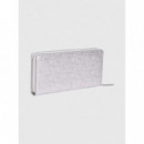 Cartera Grande con Cremallera Rfid de CALVIN KLEIN