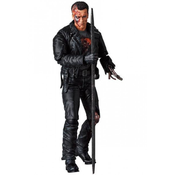 Figura Mafex T-800 Battle Damage  Terminator 2  MEDI COM TOYS