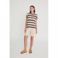 Polos Suéter DESIGNERS SOCIETY Eleu Rayas Azules