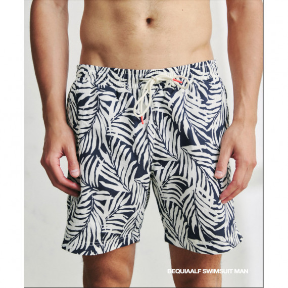 Bañadores Bañador ECOALF de Hombre Bequia White Tropical