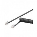 NIMO Cable Telefono Rizado RJ9 2MTRS WIR150