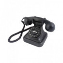 Graham Telefono Clasico D-sing Negro Cable Trenzado/r/flash  LALO