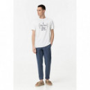 Pantalones Pantalón TIFFOSI Chino H35 Azul