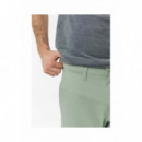 Pantalones Pantalón TIFFOSI Chino H35 Verde Agua