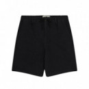 Pantalones Bermudas ANERKJENDT Jan Waffle Caviar