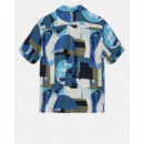 Camisas Camisa ANERKJENDT Akleo Viscose Aop