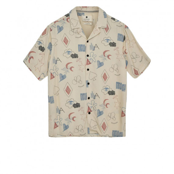 Camisas Camisa ANERKJENDT Akleo Viscose Aop