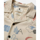 Camisas Camisa ANERKJENDT Akleo Viscose Aop