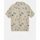 Camisas Camisa ANERKJENDT Akleo Viscose Aop