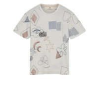 Camisetas Hombre Camiseta ANERKJENDT Akkikki Allover Emb