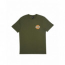 Camisetas Hombre Camiseta DEUS EX MACHINA Hot Streak Tee Loden Green