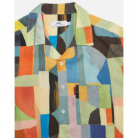 Camisas Camisa OLOW Unisex Aloha Asbtract