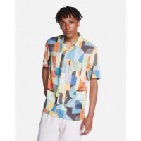 Camisas Camisa OLOW Unisex Aloha Asbtract