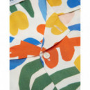 Camisas Camisa OLOW Unisex Garden Asbtract