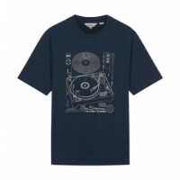 Camisetas Hombre Camiseta BEN SHERMAN Linear Record Player