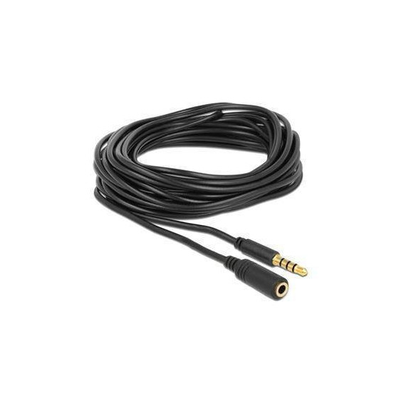 DELOCK Cable Extensor Jack 3.5MM M/h 4 Pin 5MTRS 84669