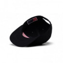 Gorra HERSCHEL Whaler 6 Panel Negro