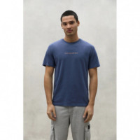 Camisetas Hombre Camiseta de Hombre ECOALF Birca Light Indigo