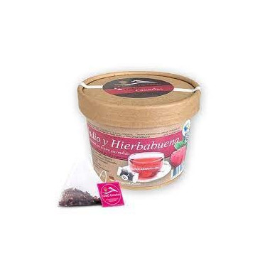 HIGO TINTO Tisana Lata con Hierbabuena 10 Bolsas
