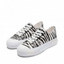 Zapatilla One Way Low Zebra Edition  D. FRANKLIN