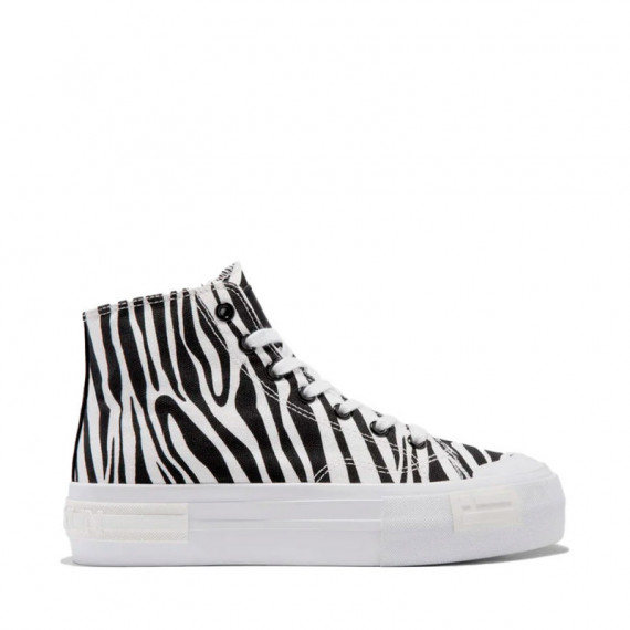 Zapatilla  One Way High Zebra Edition  D. FRANKLIN