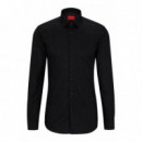 Camisa HUGO Kenno Estampada Logos Black