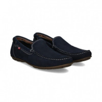Conductor Nobuck Azul  FLUCHOS - Guanxe Atlantic Marketplace
