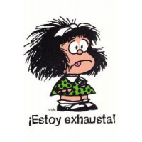 Mafalda Estoy Exhausta - Grande - Guanxe Atlantic Marketplace