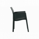 Silla de Jardín Apilable Evelyn Verde Noche Hartman®  HARTMAN OUTDOOR FURNITURE