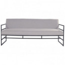 Sofá de Jardín Amsterdam Color Negro/gris Hartman®  HARTMAN OUTDOOR FURNITURE