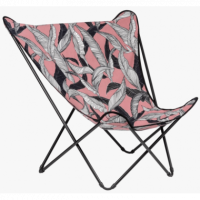 Silla de Jardín Mariposa Pop Up Xl Estampado Floral/titane LAFUMA Mobilier®