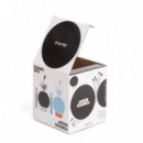 Florero de cerámica tamaño pequeño color azul