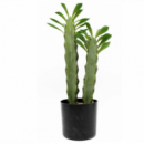 Cactus de 2 Brazos Artificial Realista 44 Cm GREEN ESSENTIALS®