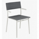 ¡outlet! Silla de Jardín Oron Batyline® Duo Color Obsidian/sable LAFUMA Mobilier®