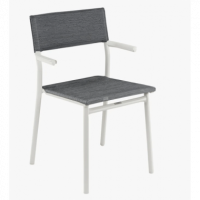 ¡outlet! Silla de Jardín Oron Batyline® Duo Color Obsidian/sable LAFUMA Mobilier®