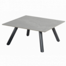 ¡outlet! Mesa Auxiliar de Jardín Benevento 90X90 Cm Color Antracita Hartman®  HARTMAN OUTDOOR FURNITURE