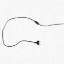 RAW MATERIALS® Aspen Lámpara de Sobremesa Cónica. Madera de Teca / Lino 51 Cm.