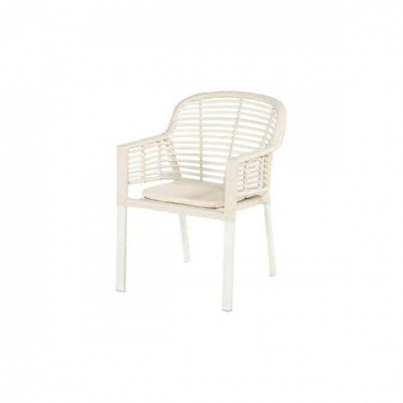 Hartman ® Patricia Silla Dining  Color Marfil / Blanco  HARTMAN OUTDOOR FURNITURE