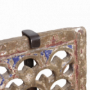 RAW MATERIALS® Panel Jali de Piedra Antigua en Soporte de 40 Cm.