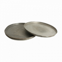 Bandeja Metálica Redonda Grande 52 Cm ø RAW MATERIALS®