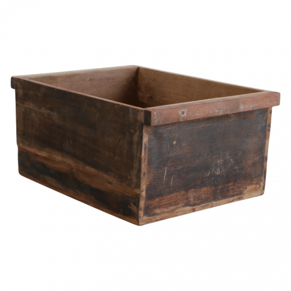 RAW MATERIALS® Caja de Madera Reciclada Factory