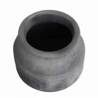 Jarrón Bhiwani  Color Ceniza Tipo C RAW MATERIALS®