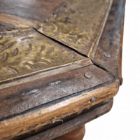 RAW MATERIALS®  Rare Mesa Baja Octogonal de Madera de Teca